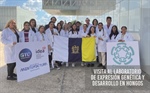 Visita al Laboratorio de Expresión Genética y Desarrollo en Hongos