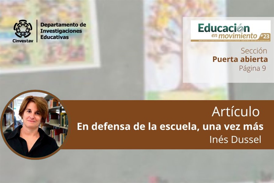 En defensa de la escuela, una vez más