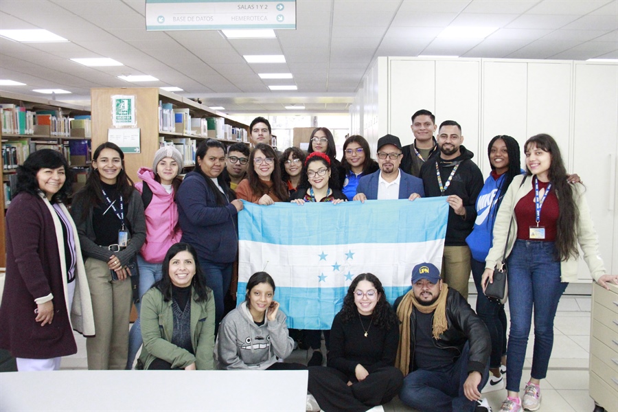 Universidad Pedagógica de Nacional de Honduras visita las instalaciones del DIE