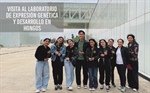 Visita al Laboratorio de Expresión Genética y Desarrollo en Hongos
