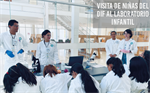 Visita de niñas del DIF a Laboratorio infantil