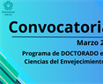 Doctorado 2025. Centro de Investigación sobre el Envejecimiento