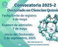 Convocatoria 2025-II