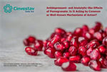 Carolina López Rubalcava-Antidepressant- and Anxiolytic-like Effects of Pomegranate: Is It Acting by Common or Well-Known Mechanisms of Action?
