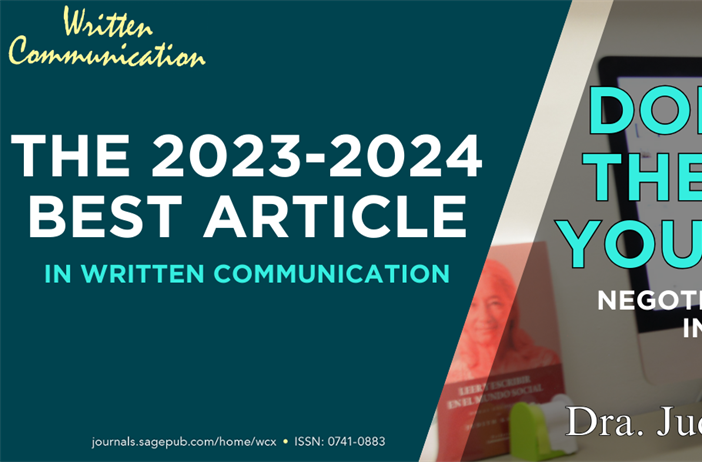 The 2023-2024 Best Article in Written Communication