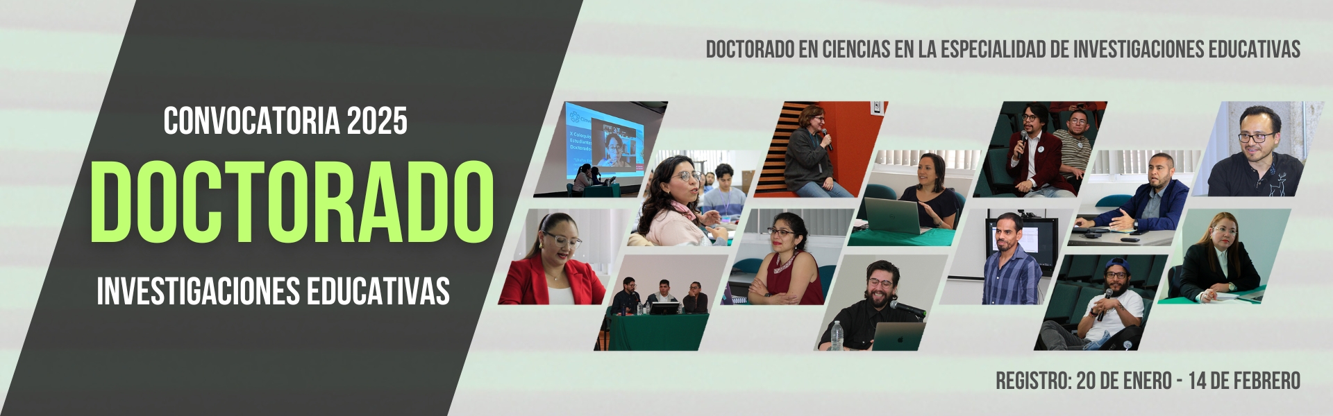 Doctorado 2025. Departamento de Investigaciones Educativas