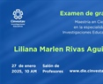 Maestría.Examen de grado