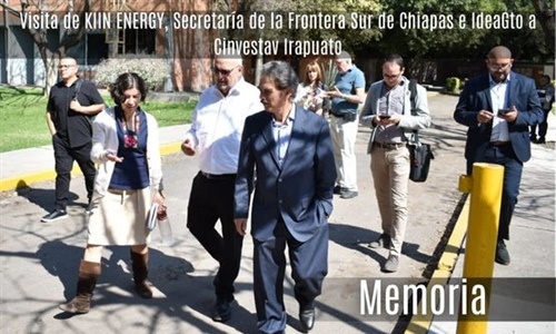 Visita de KIIN ENERGY, Secretaría de la Frontera Sur de Chiapas e...