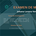 Examen de Maestría Johana Lorena Vera Ramírez