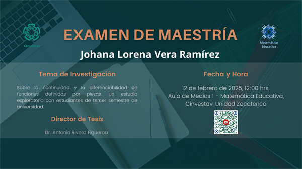 Examen de Maestría Johana Lorena Vera Ramírez