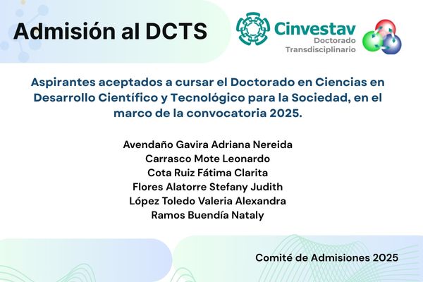 Convocatoria Admisiones 2025