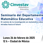 Seminario de Matemática Educativa 2024 -2025, Sesión IV