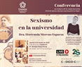 Conferencia. Sexismo en la universidad