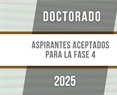Aspirantes aceptados para la Fase 4