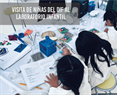 Visita de niñas del DIF a Laboratorio infantil