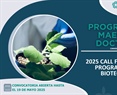 2025 Call for MS and PhD Programs in Plant Biotechnology