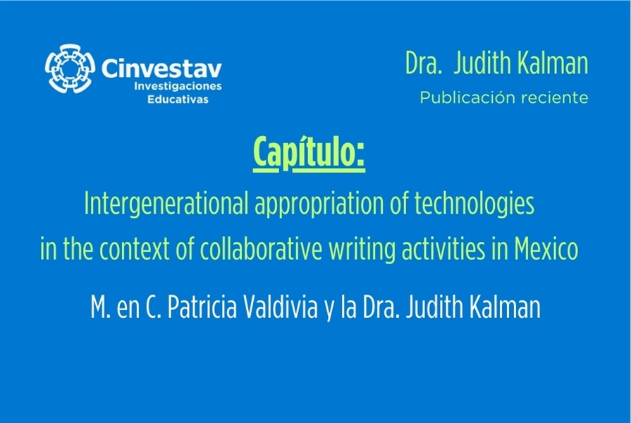 Capítulo: Intergenerational appropriation of technologies in the context of collaborative writing activities in Mexico
