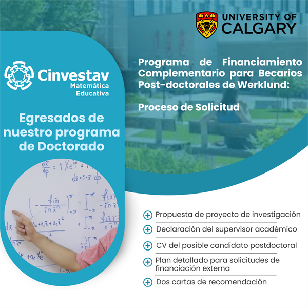 Werklund Postdoctoral Scholar Match Funding Program:  Application Process