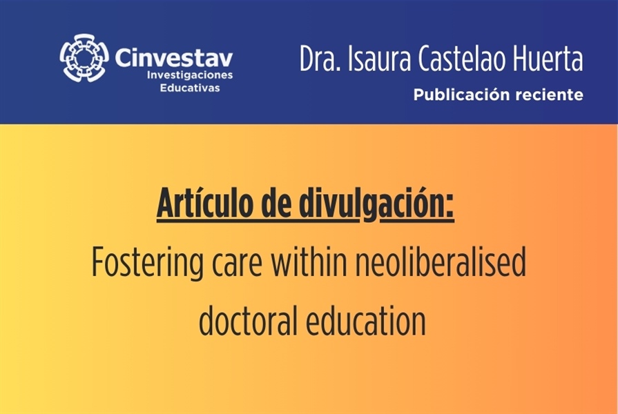 Fostering care within neoliberalised doctoral education