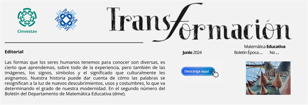 Boletín No. 2, Transformación. Junio 2024.
