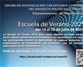 Departamento de Matemáticas, Cinvestav. Escuela de Verano 2025