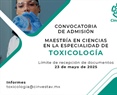 Maestría en Ciencias en la Especialidad de Toxicología