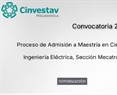 Convocatoria 2025, Mecatrónica