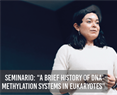 Seminario: " A brief history of DNA methylation systems in Eukaryotes"