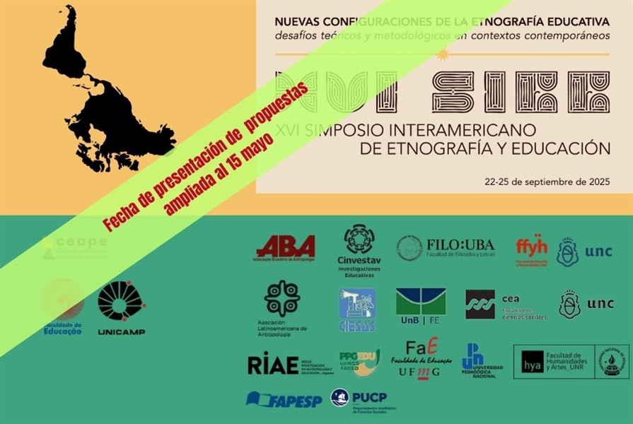 XVI Simposio Interamericano sobre Etnografía y  Educación