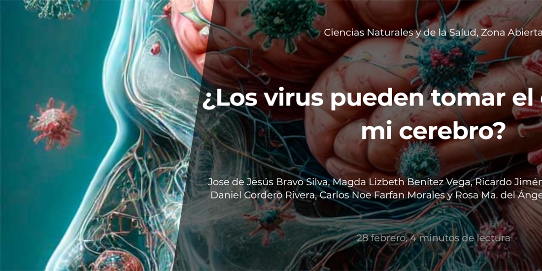 ¿Los virus pueden tomar el control de mi cerebro?