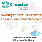 Seminario de Matemática Educativa 2024 - 2025, Sesión VI