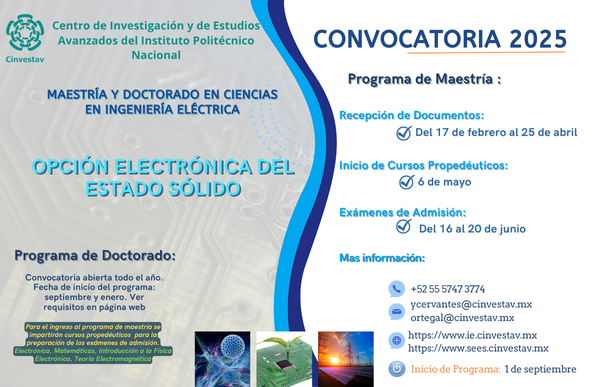 Convocatoria IE SEES 2025