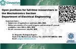 Open positions Mechatronics
