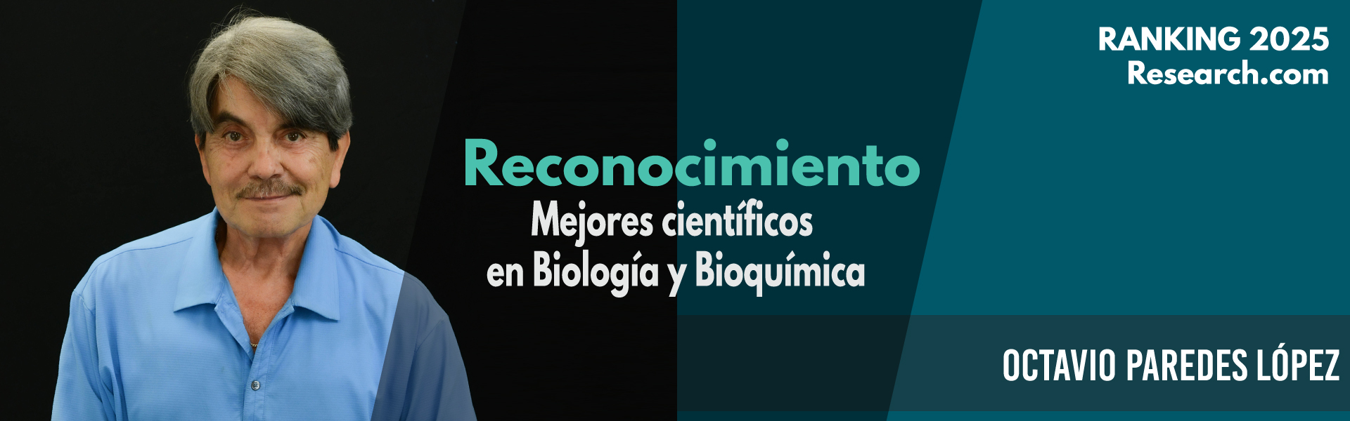 Reconocimiento al Dr. Octavio Paredes López