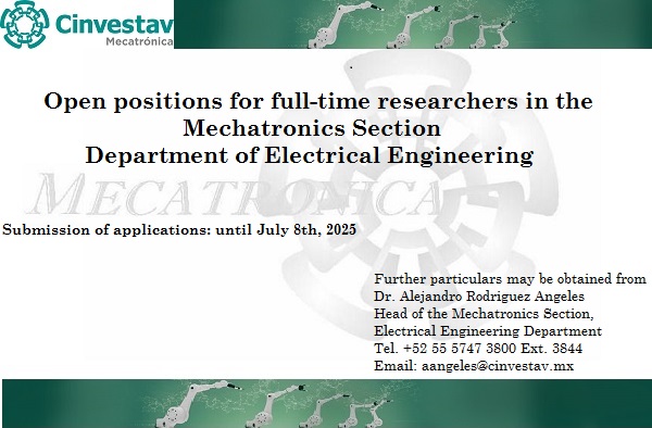 Open positions Mechatronics