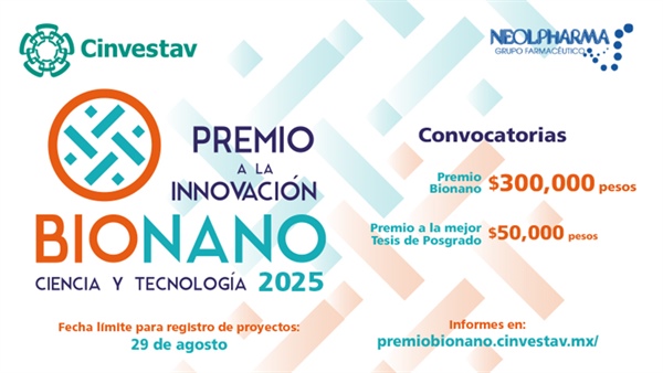 Premio a la Innovación en Bionano: Ciencia y Tecnología 2025