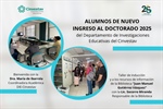 Alumnos de nuevo ingreso al Doctorado 2025
