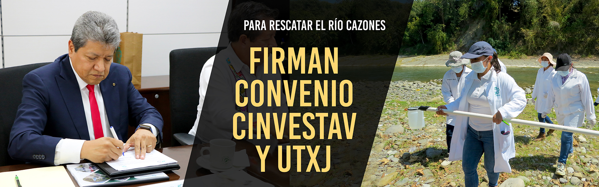 Convenio de colaboración Cinvestav-UTXJ