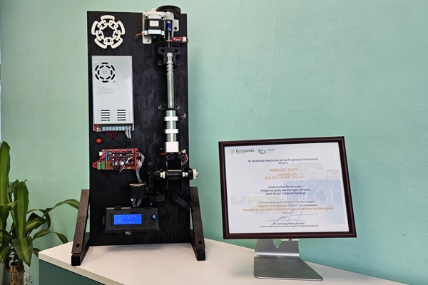 Cinvestav desarrolla dispositivo para fabricar filamento bioactivo de bajo costo