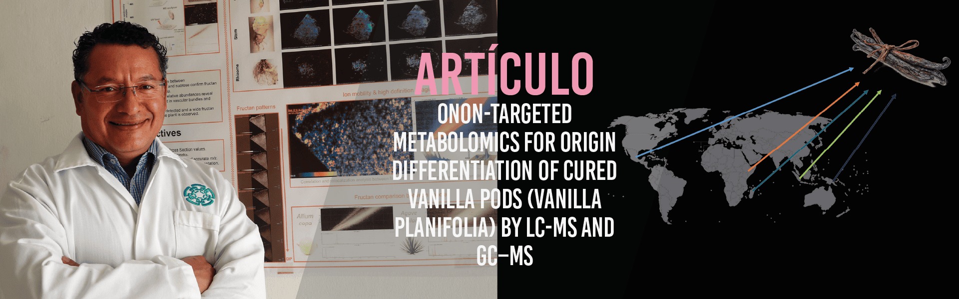 Non-targeted metabolomics for origin differentiation of cured vanilla pods (Vanilla planifolia) by LC-MS and GC–MS