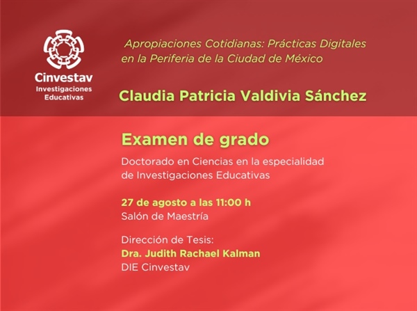 Examen de grado de Doctorado