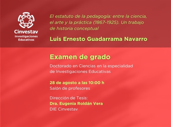 Doctorado. Examen de grado