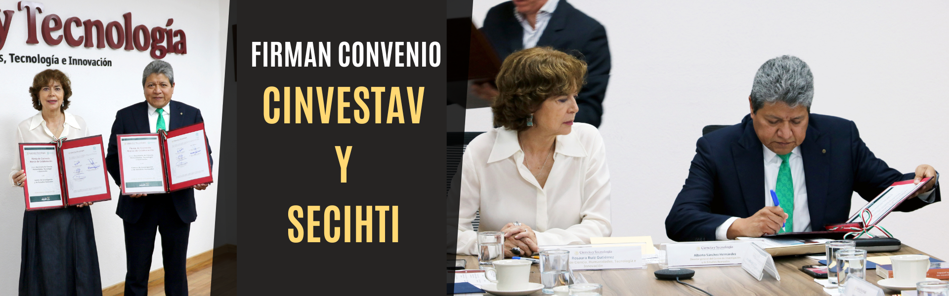 Convenio Marco de Colaboración Cinvestav - Secihti