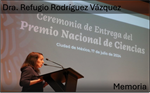 Refugio Rodríguez Vázquez - Premio Nacional de Ciencias