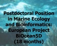 Postdoctoral Position in Marine Ecology and Bioinformatics: European Project BiOcean5D (18 months)