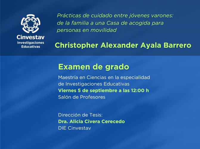 Maestría. Examen de grado