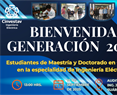 Bienvenida Generación 2025 Ingeniería Eléctrica
