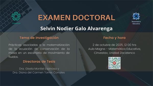 Examen Doctoral de Selvin Nodier Galo Alvarenga