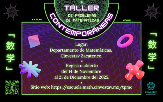 Taller de problemas de matemáticas contemporáneas