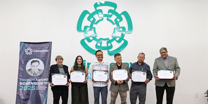 Cinvestav otorga su máxima distinción a las tesis más destacadas del 2024
